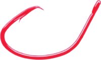 Owner Mutu Light Circle Hook Hook, Hangnail Point, Light Wire, Red
